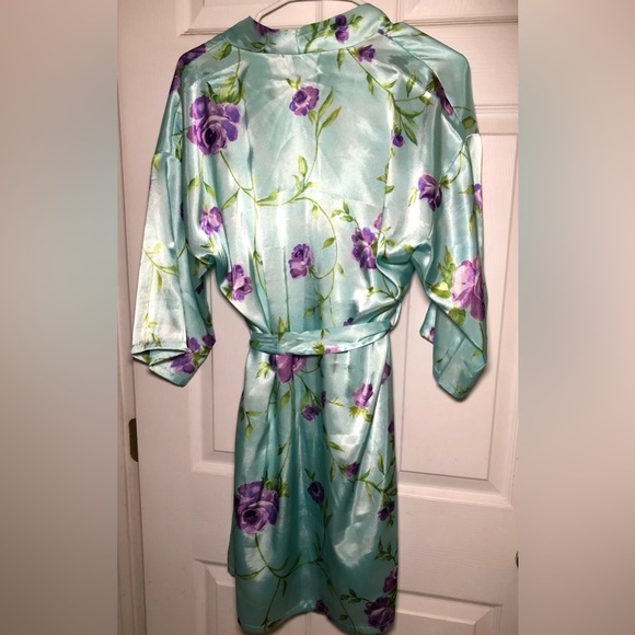 L.a. Intimates Silk Robe Dress Women’s Size S - Picture 4 of 5